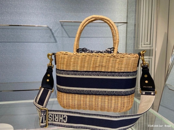 OldCobbler Bags BAG DIRO WICKER BASKET 0726